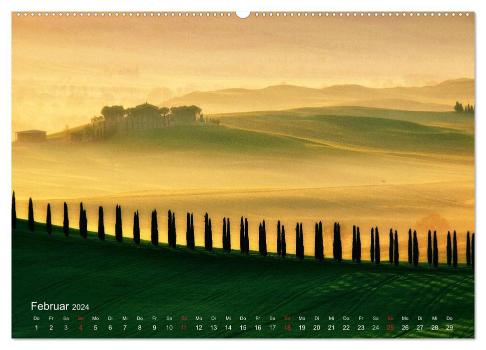 Tuscan impressions (CALVENDO wall calendar 2024) 