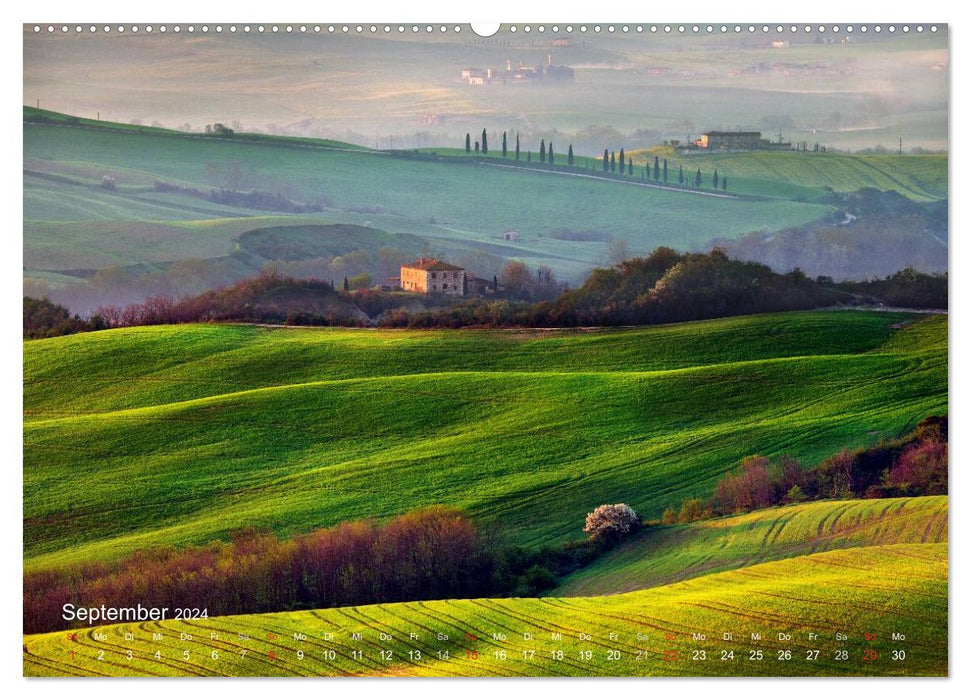 Tuscan impressions (CALVENDO wall calendar 2024) 