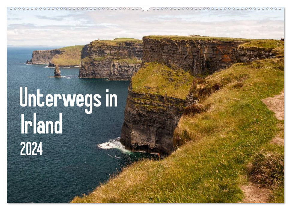 Unterwegs in Irland / CH-Version (CALVENDO Wandkalender 2024)