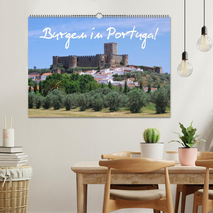 Castles in Portugal (CALVENDO wall calendar 2024) 