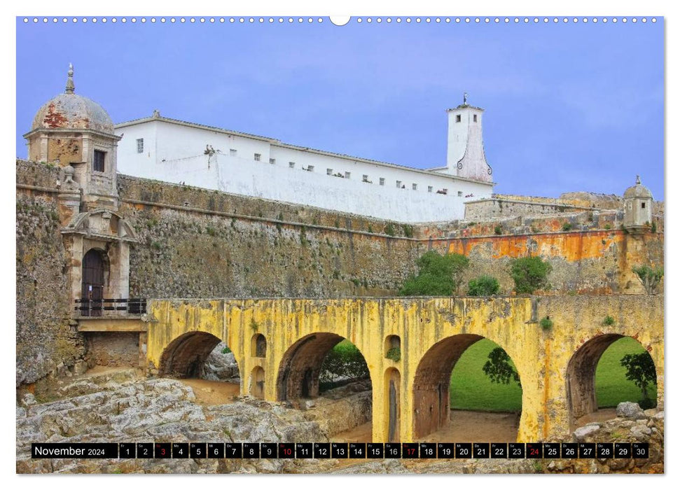 Castles in Portugal (CALVENDO wall calendar 2024) 