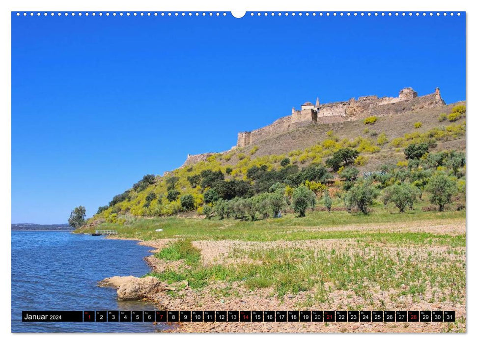 Castles in Portugal (CALVENDO wall calendar 2024) 