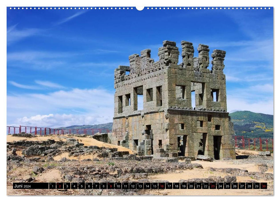 Castles in Portugal (CALVENDO wall calendar 2024) 