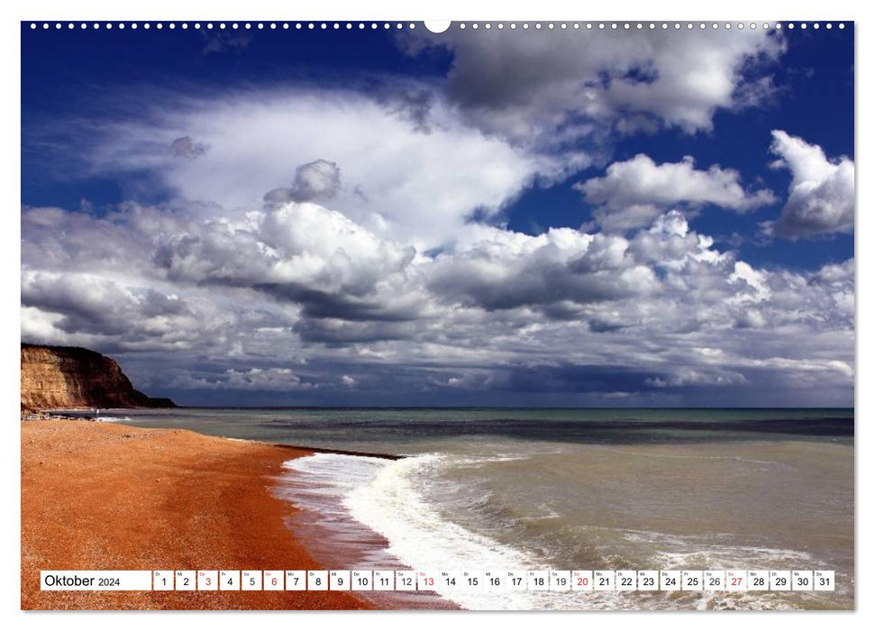 Traumurlaub am Meer. Sonne, Sand und Wasser (CALVENDO Wandkalender 2024)