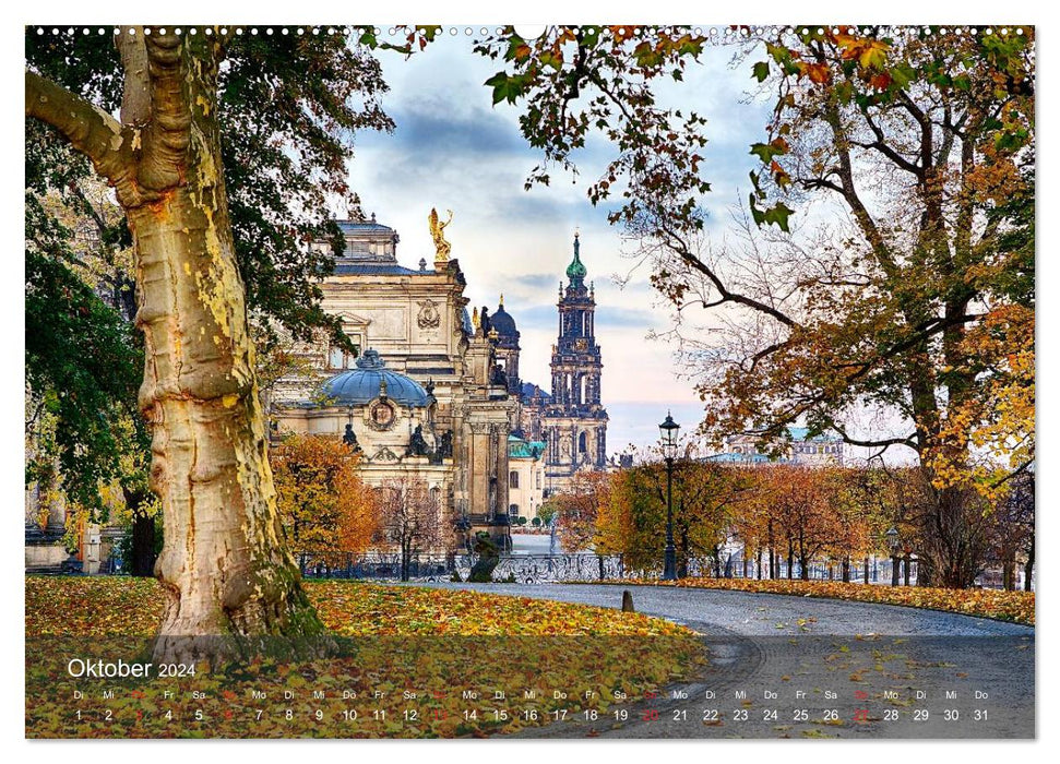 Dresden Pictures 2024 (CALVENDO Wall Calendar 2024) 