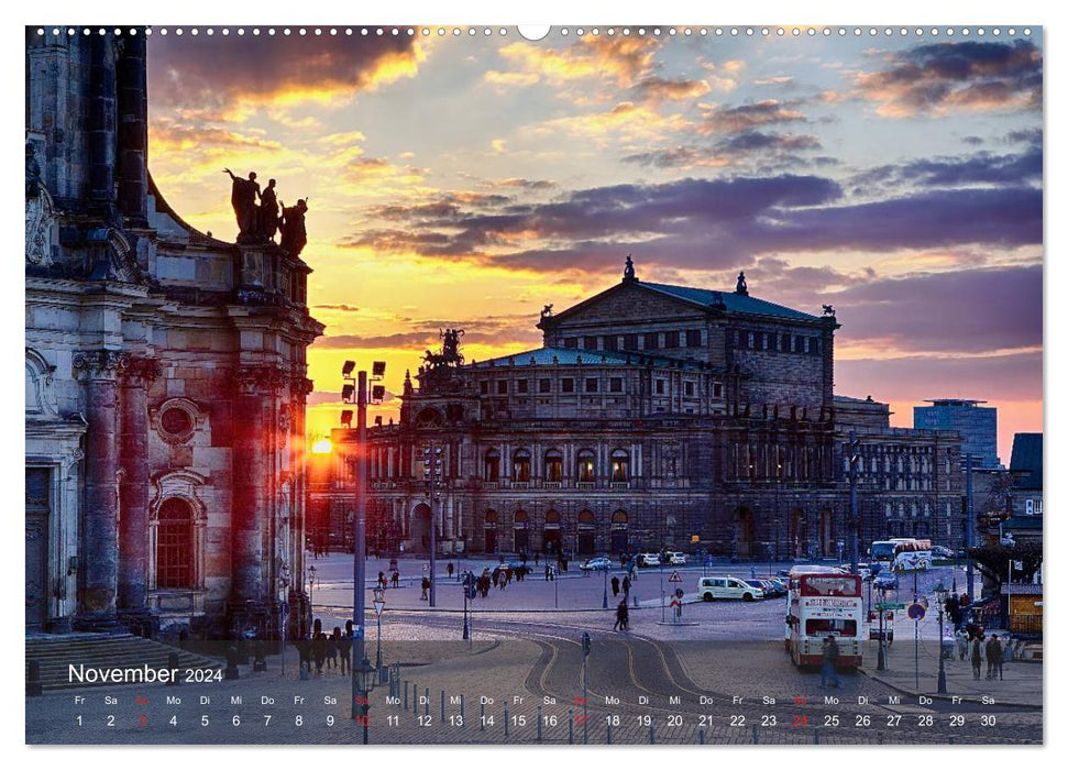 Dresden Pictures 2024 (CALVENDO Wall Calendar 2024) 