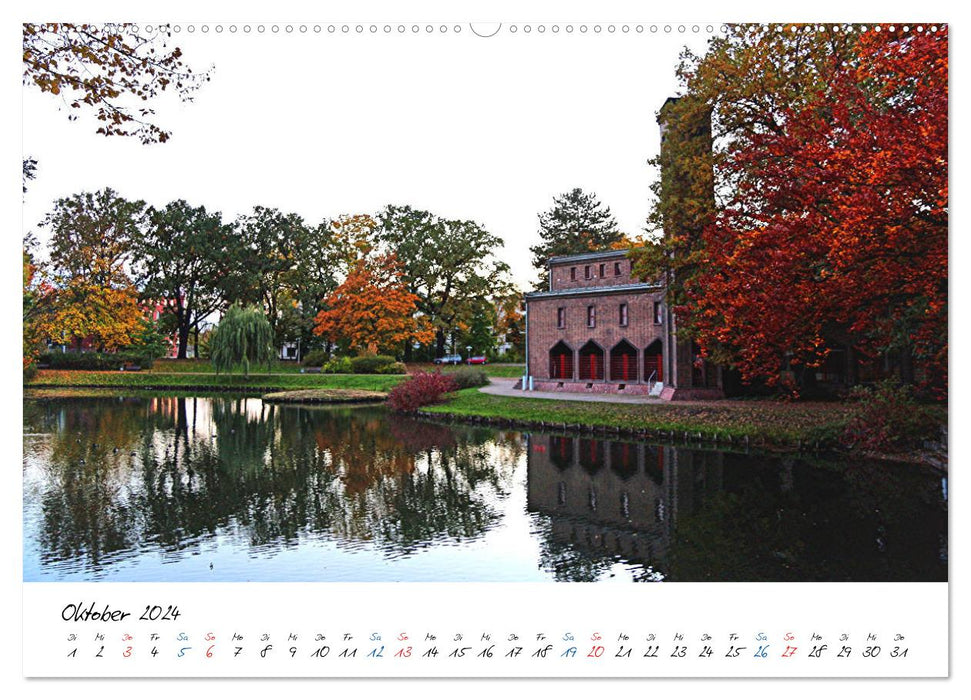 Vues de Cottbus (Calvendo Premium Calendrier mural 2024) 