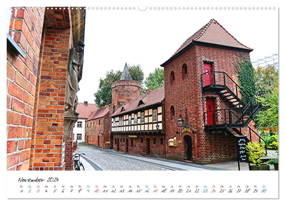 Cottbusser Ansichten (CALVENDO Premium Wandkalender 2024)