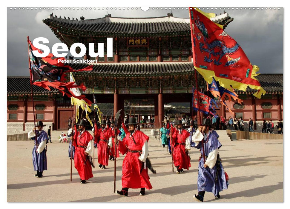 Seoul (CALVENDO wall calendar 2024) 