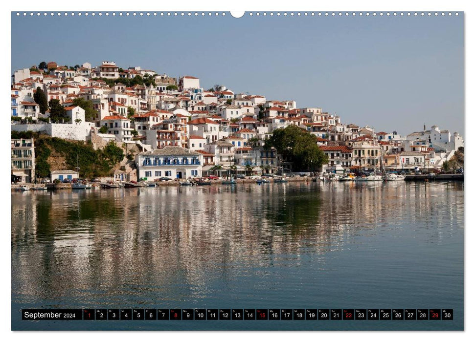 Skiathos + Skopelos (CALVENDO wall calendar 2024) 