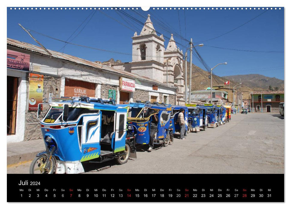 Peru – unterwegs (CALVENDO Premium Wandkalender 2024)