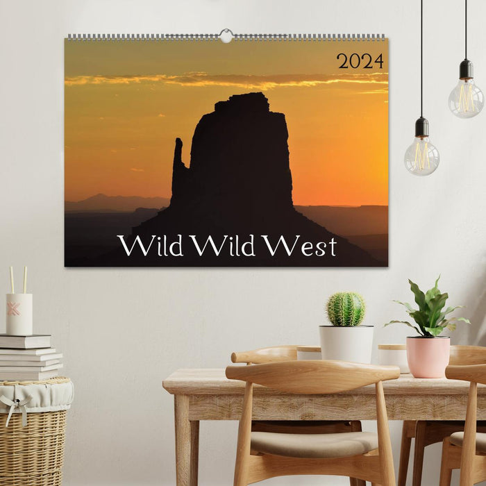 Wild Wild West (CALVENDO Wandkalender 2024)