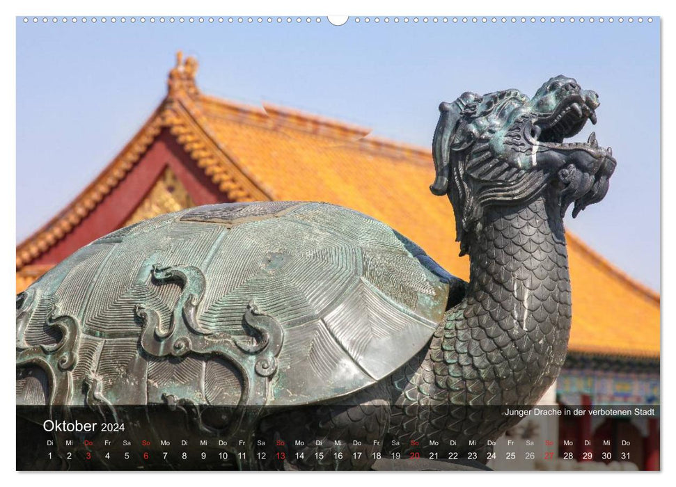 Erlebe China (CALVENDO Wandkalender 2024)