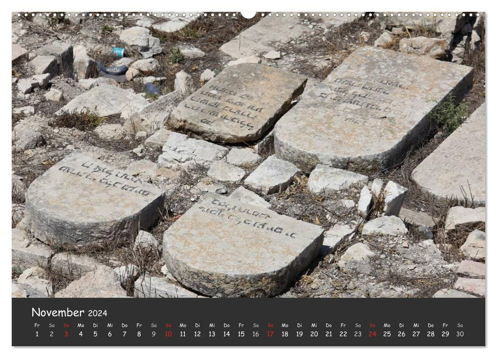ISRAEL - Insights into the Holy Land 2024 (CALVENDO wall calendar 2024) 