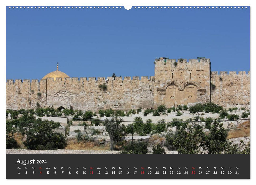 ISRAEL - Insights into the Holy Land 2024 (CALVENDO wall calendar 2024) 