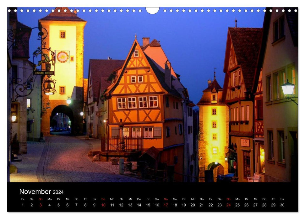 Romantisches Bayern (CALVENDO Wandkalender 2024)