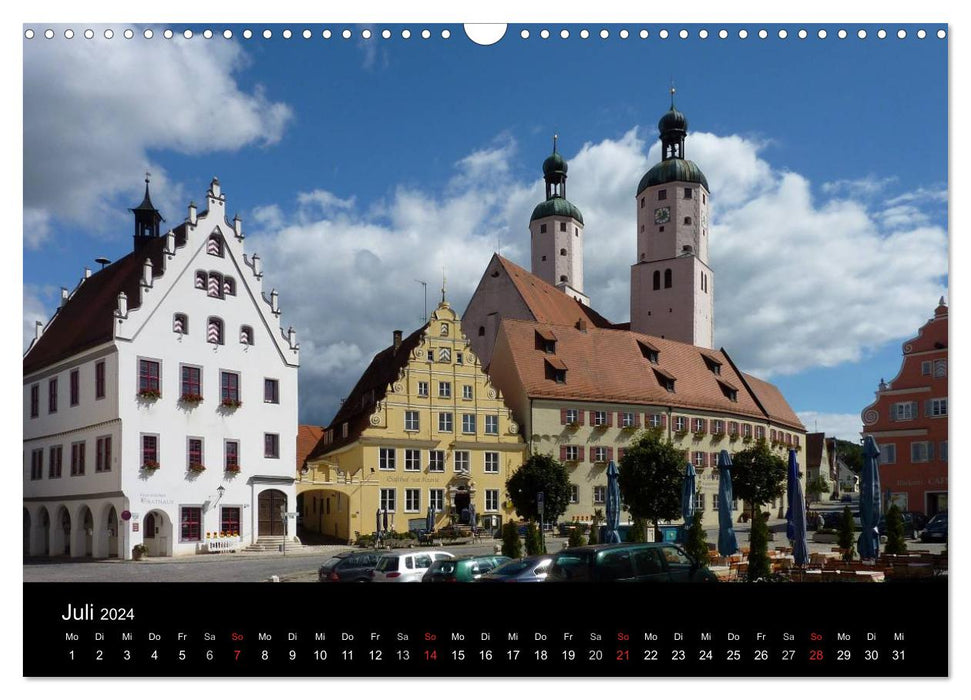 Romantisches Bayern (CALVENDO Wandkalender 2024)