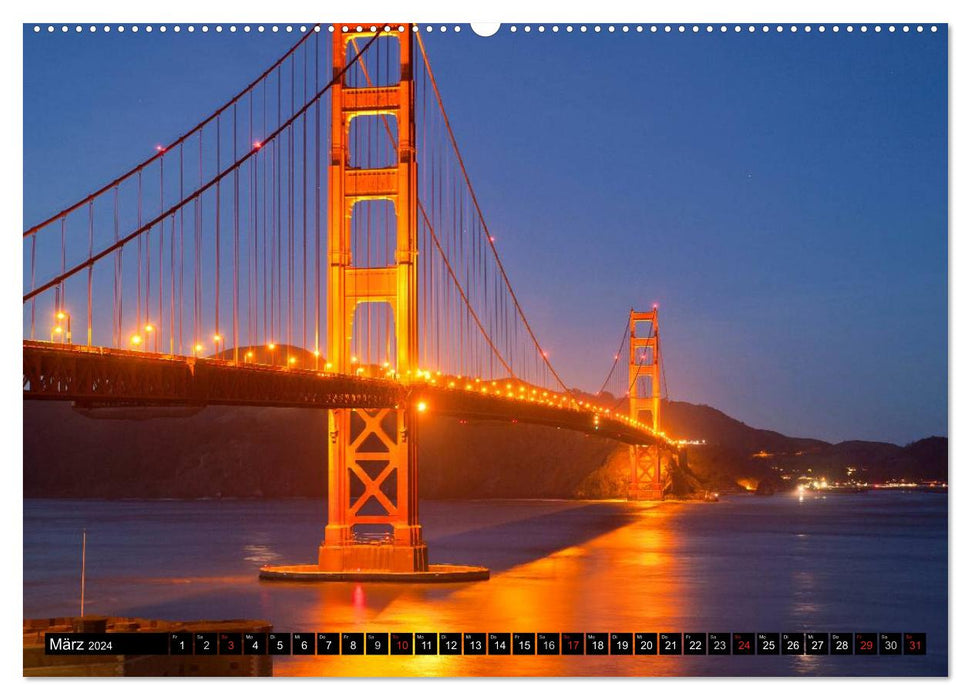 San Francisco (CALVENDO wall calendar 2024) 