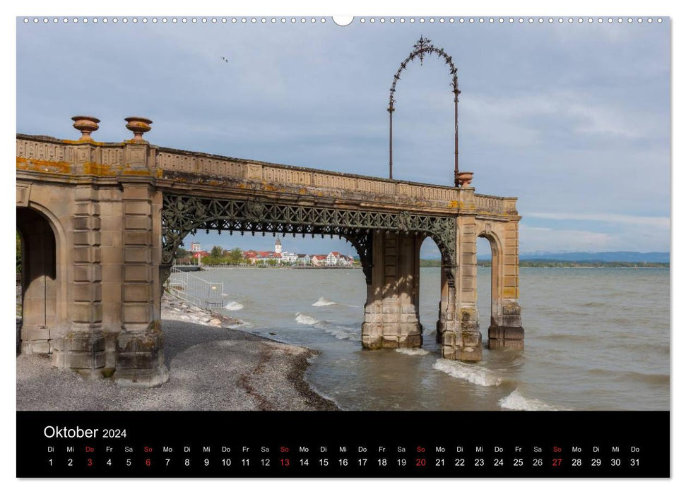 Paysage culturel du lac de Constance - Partie I (Calendrier mural CALVENDO 2024) 