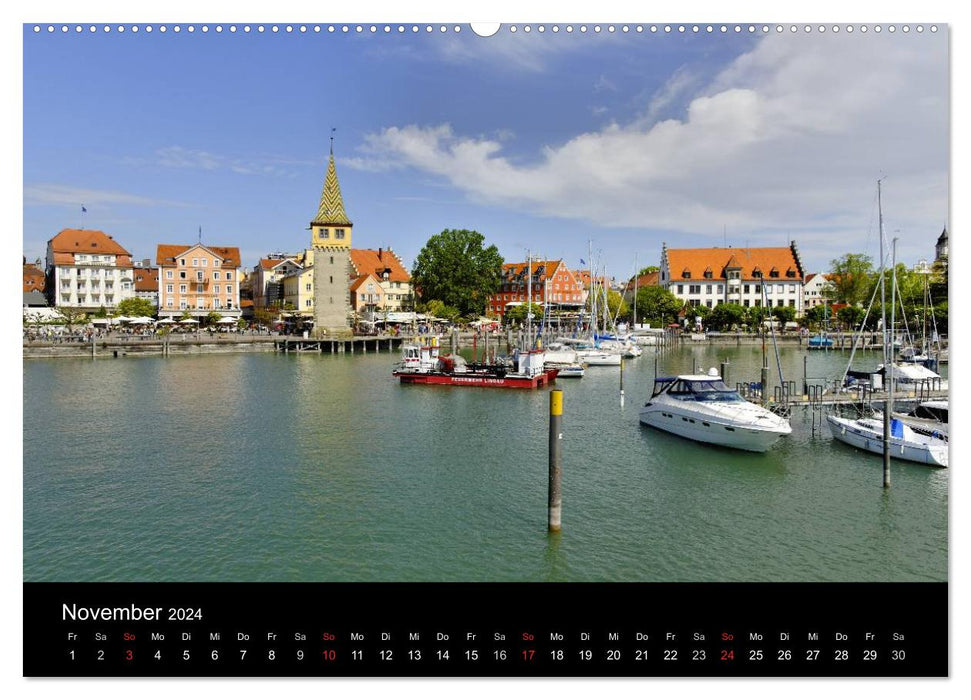 Paysage culturel du lac de Constance - Partie I (Calendrier mural CALVENDO 2024) 