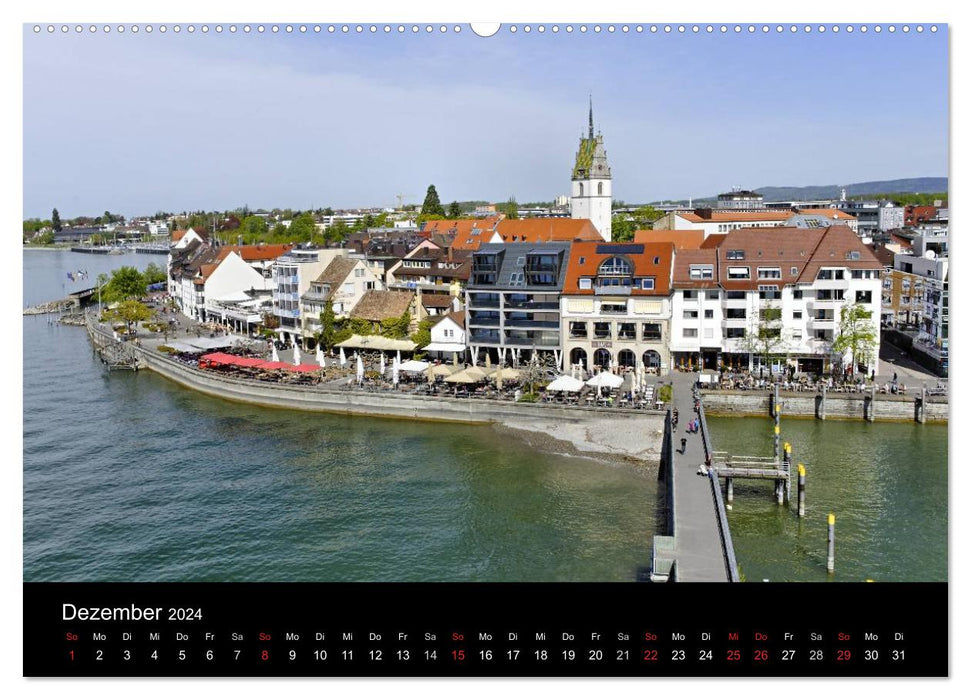 Paysage culturel du lac de Constance - Partie I (Calendrier mural CALVENDO 2024) 