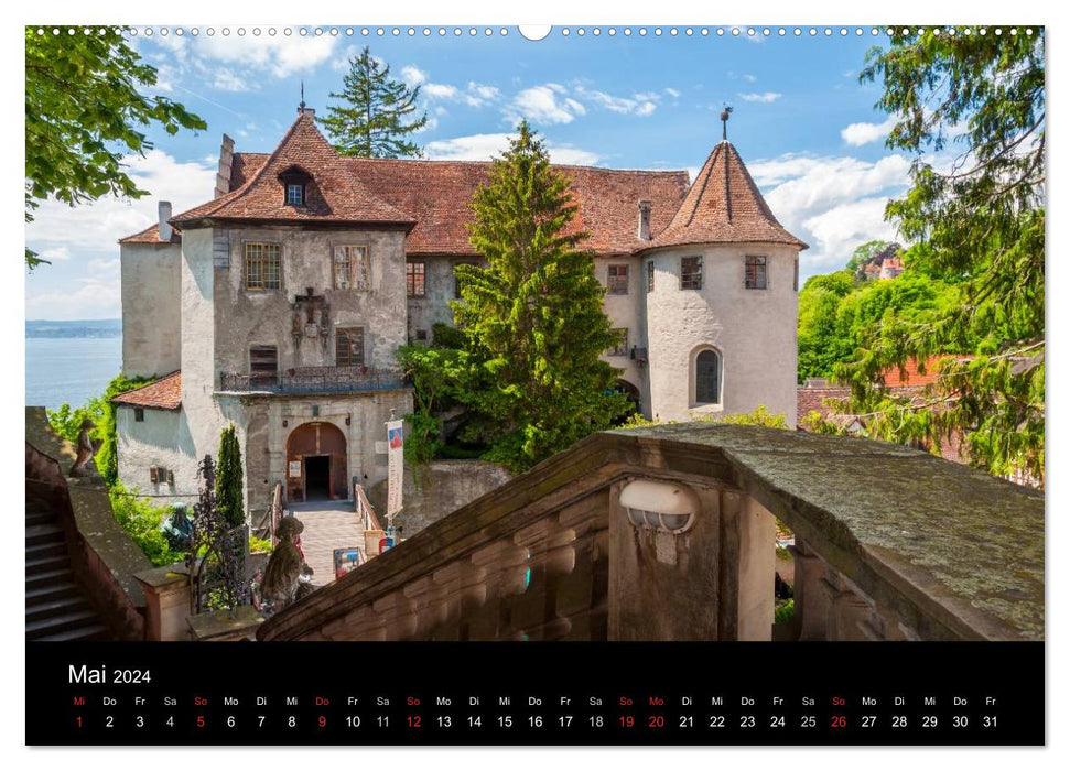 Paysage culturel du lac de Constance - Partie I (Calendrier mural CALVENDO 2024) 