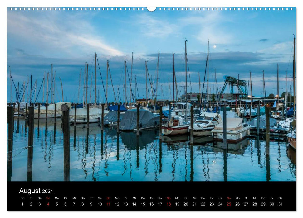 Paysage culturel du lac de Constance - Partie I (Calendrier mural CALVENDO 2024) 