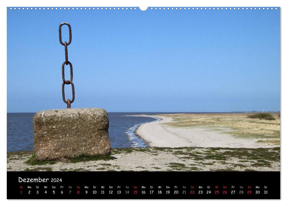 East Frisia - country on the coast (CALVENDO wall calendar 2024) 