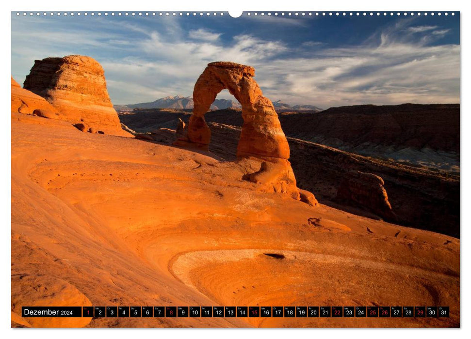 USA - The West (CALVENDO wall calendar 2024) 