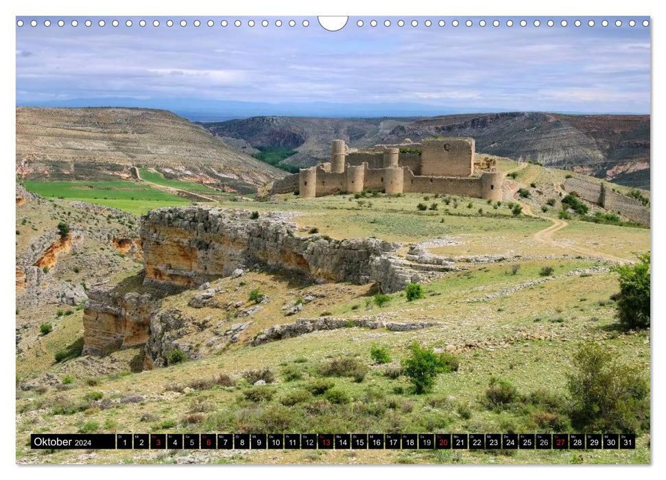 Castles in Spain (CALVENDO wall calendar 2024) 