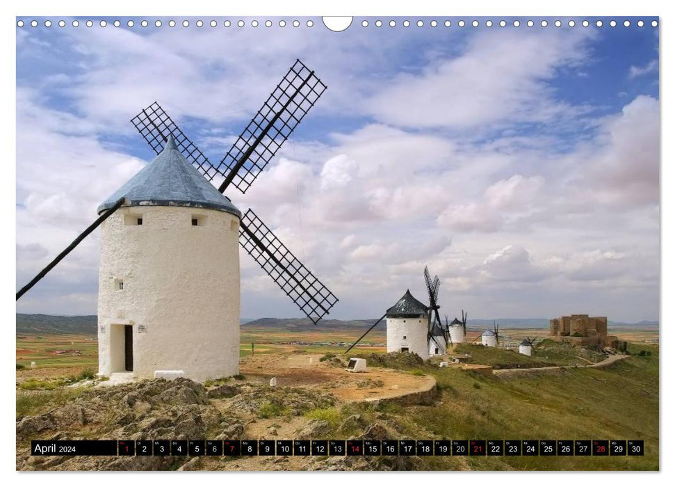 Castles in Spain (CALVENDO wall calendar 2024) 