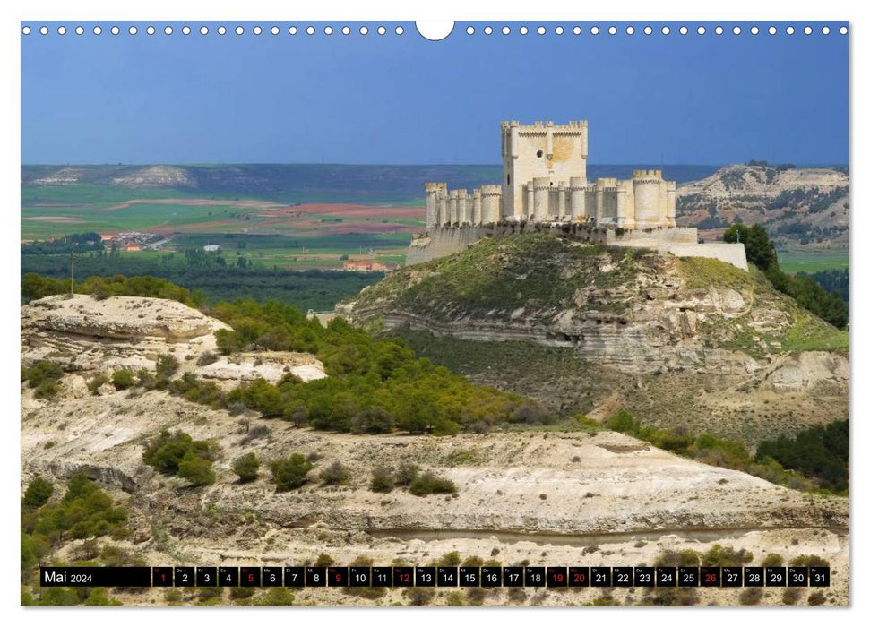 Castles in Spain (CALVENDO wall calendar 2024) 