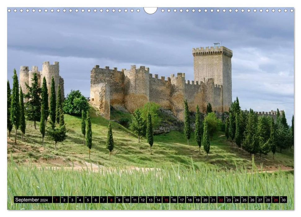 Castles in Spain (CALVENDO wall calendar 2024) 