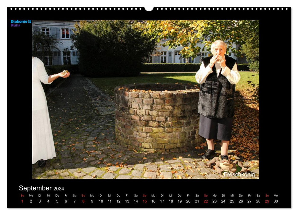 "Schönheit im Alter" - die Feierabendhäuser zu Gast im Märchenland der Brüder Grimm (CALVENDO Premium Wandkalender 2024)