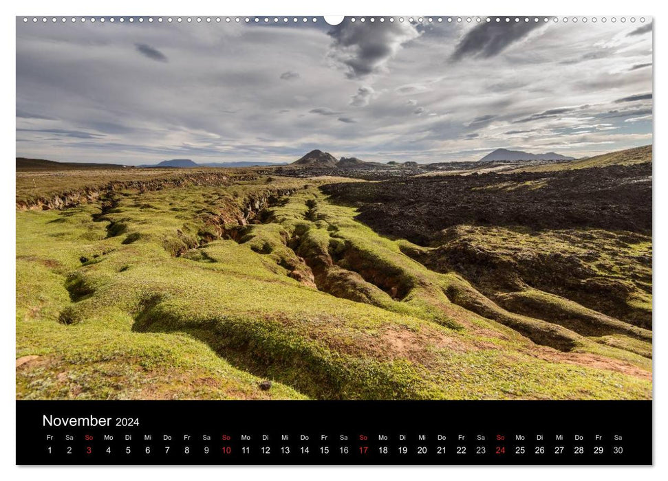 Fascination Iceland (CALVENDO wall calendar 2024) 