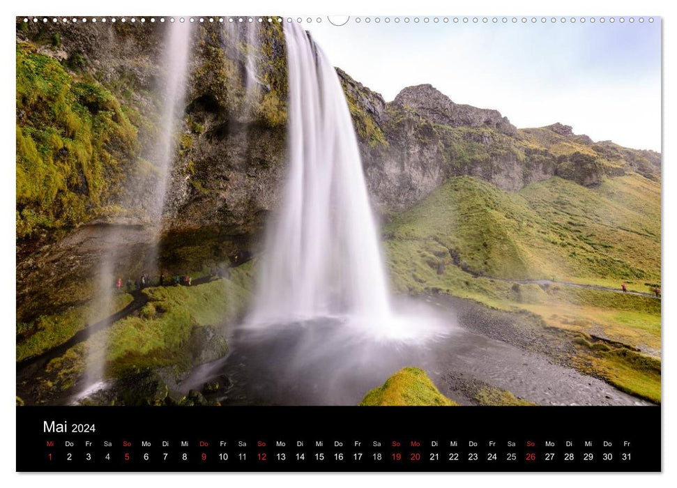 Fascination Iceland (CALVENDO wall calendar 2024) 