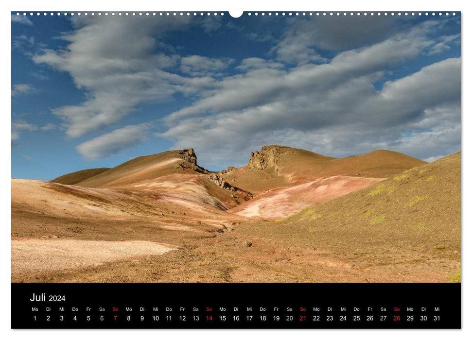Fascination Iceland (CALVENDO wall calendar 2024) 