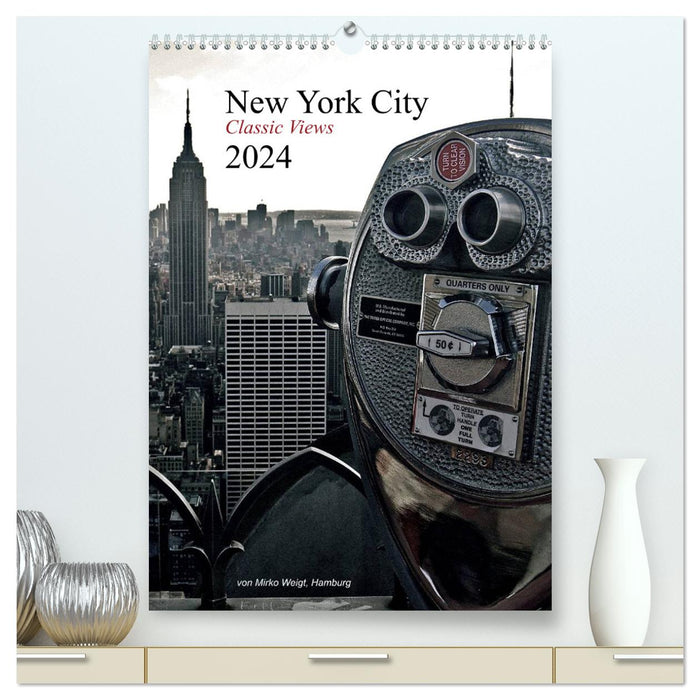 New York City 2024 • Vues classiques (calendrier mural CALVENDO Premium 2024) 