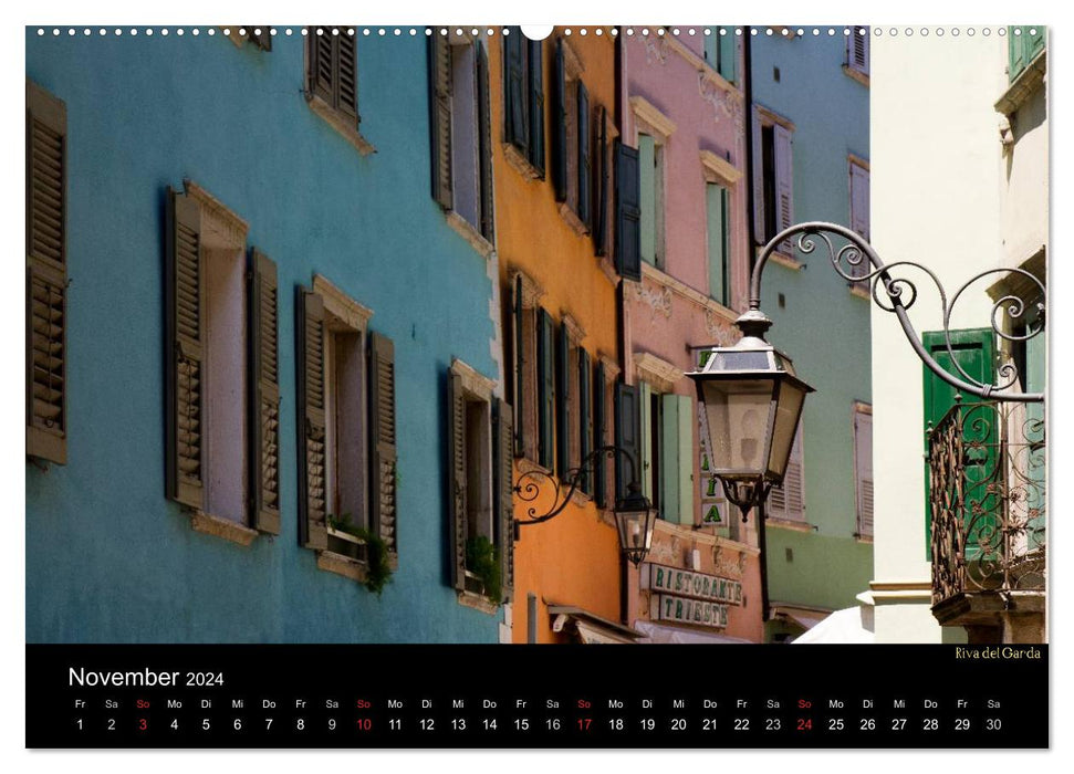 Lake Garda / CH version (CALVENDO wall calendar 2024) 