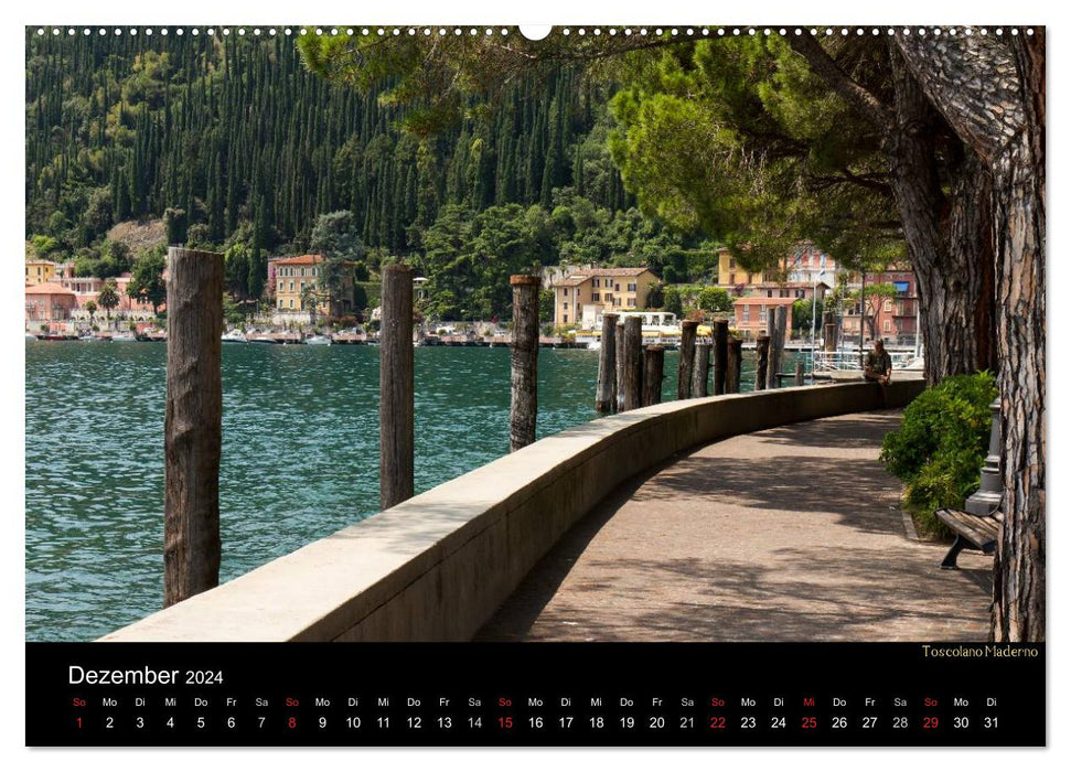 Lake Garda / CH version (CALVENDO wall calendar 2024) 