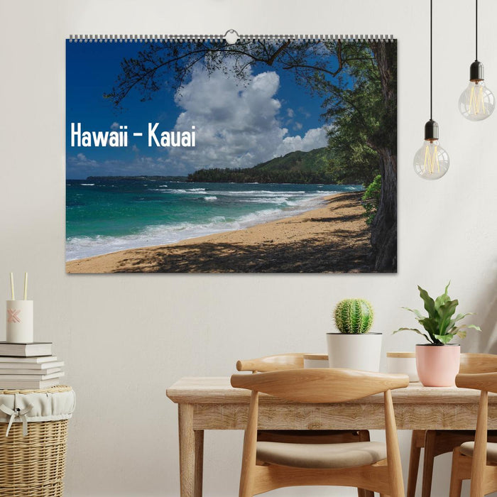 Hawaï - Kauai (Calendrier mural CALVENDO 2024) 