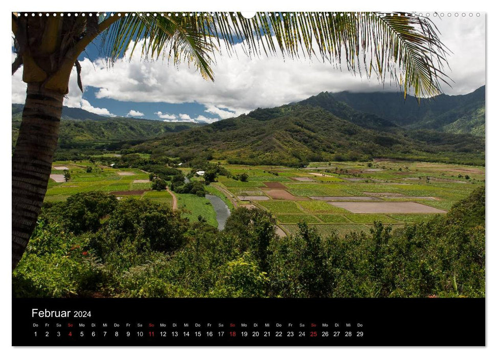 Hawaii - Kauai (CALVENDO wall calendar 2024) 