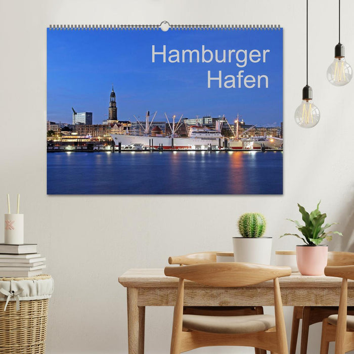 Hamburger Hafen (CALVENDO Wandkalender 2024)