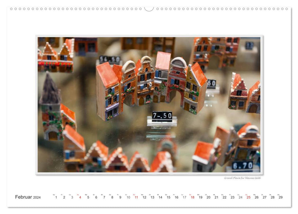 Emotional moments: Brussels - Capital of Europe (CALVENDO wall calendar 2024) 