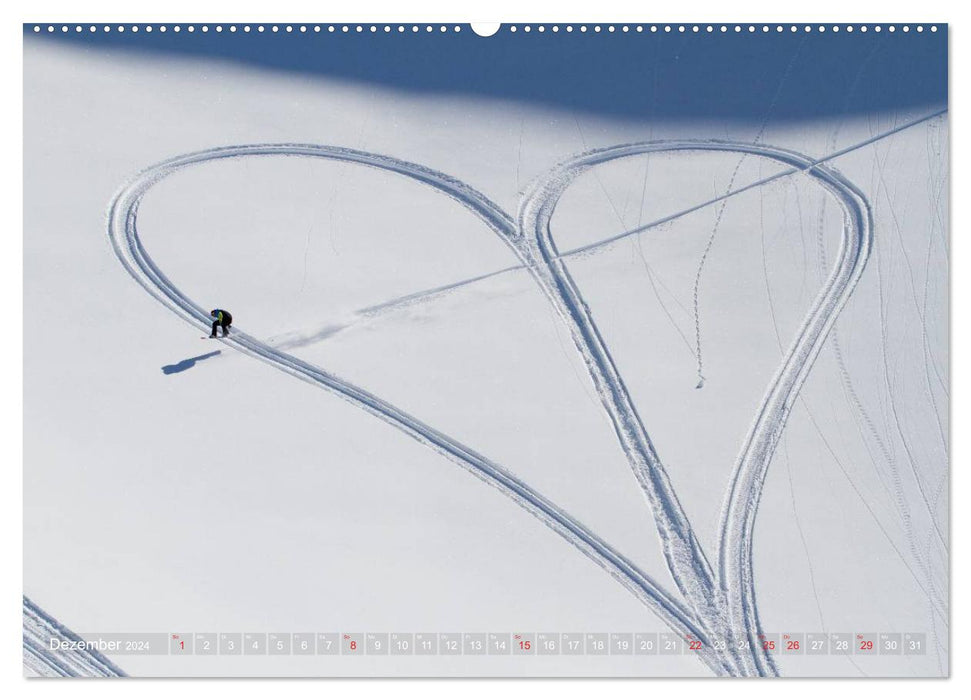 For the Love of It - Snowboarden und Bikes (CALVENDO Wandkalender 2024)
