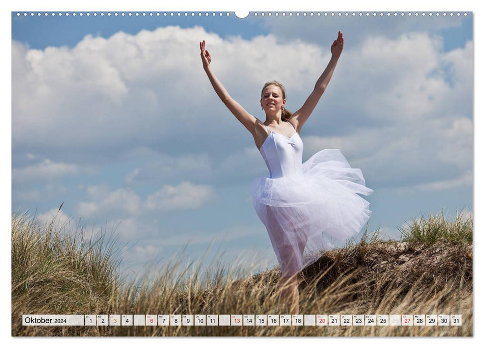 Ballerina Studio - Natur (CALVENDO Wandkalender 2024)