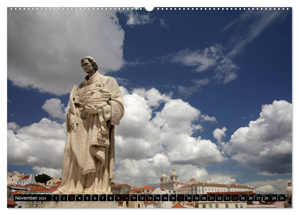 Lisbon - Portugal (CALVENDO wall calendar 2024) 