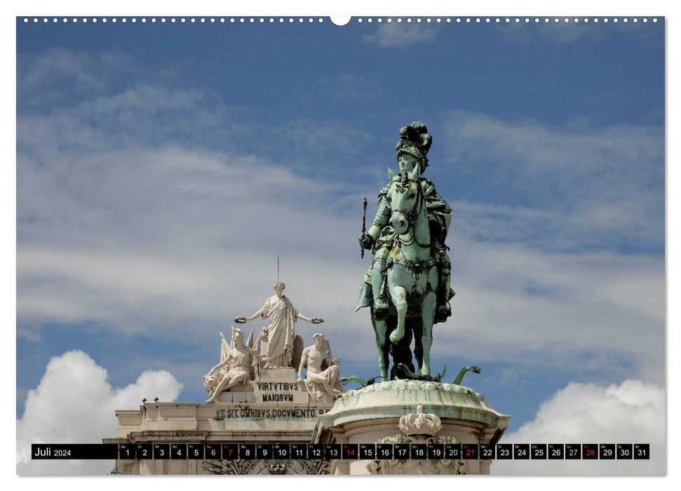 Lissabon - Portugal (CALVENDO Wandkalender 2024)