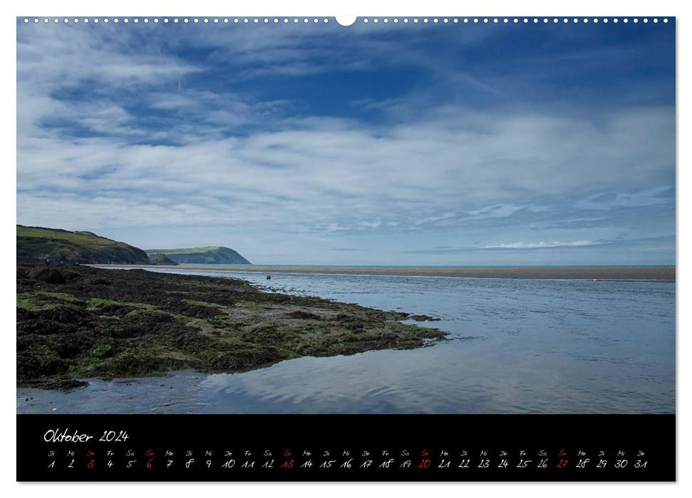 Wales - Pembrokeshire Coast Path (CALVENDO Wall Calendar 2024) 