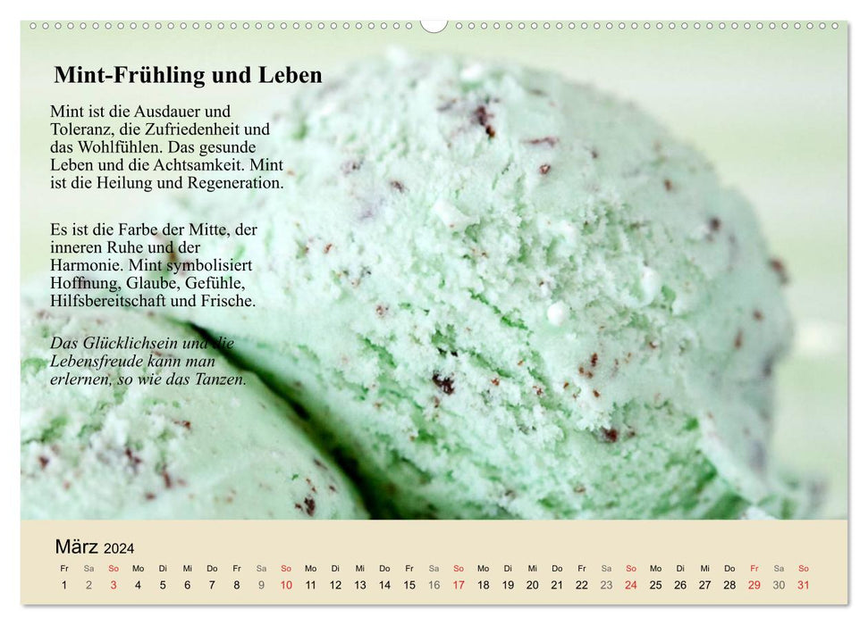 Die positive Kraft der Farben (CALVENDO Premium Wandkalender 2024)